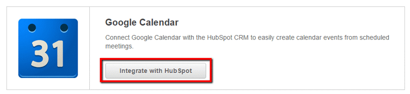 Integrating Google Calendar with HubSpot