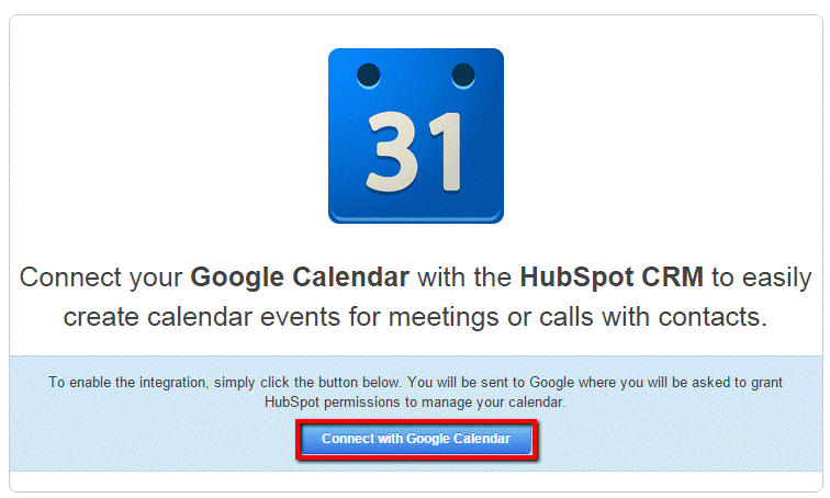 Integrating Google Calendar with HubSpot